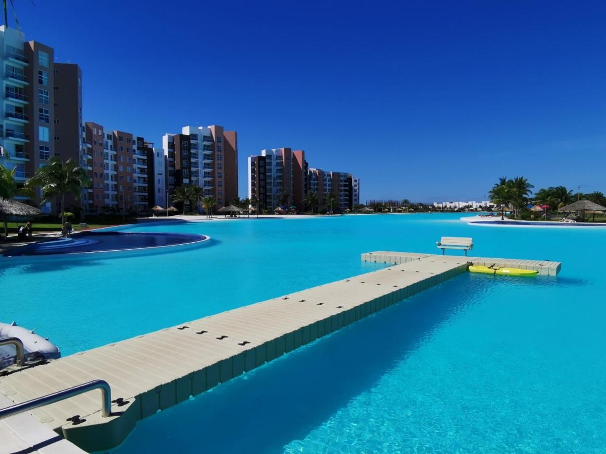 Hermoso Departamento En Dreams Lagoons Cancún Eksteriør bilde